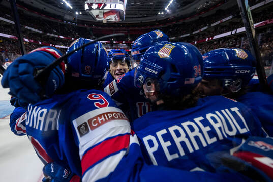 Bläddra bland fler bilder av 2025 IIHF World Junior Championship, day 10, Semifinal, USA - Czech Republic