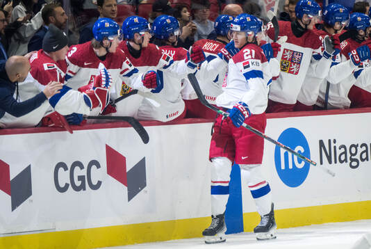 Jakub Stancl of Czech Republic celebrates