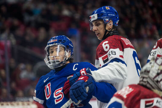 Ryan Leonard of USA and Jakub Dvorak of Czech Republic
