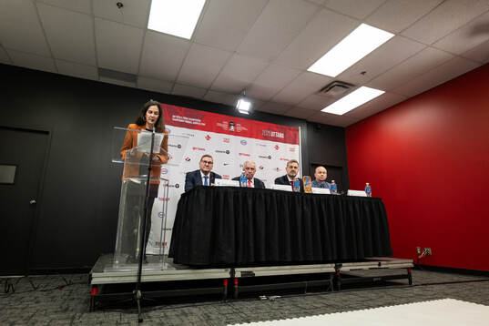 Noémi Villamarin Communications manager IIHF, Heikki