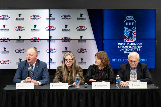 Pat Kelleher Executive Director of USA Hockey, Wendy
