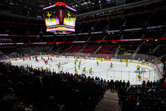 Players of Sweden and of Czech Republic