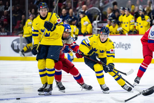 David Granberg and Zeb Forsfjäll of Sweden and Adam