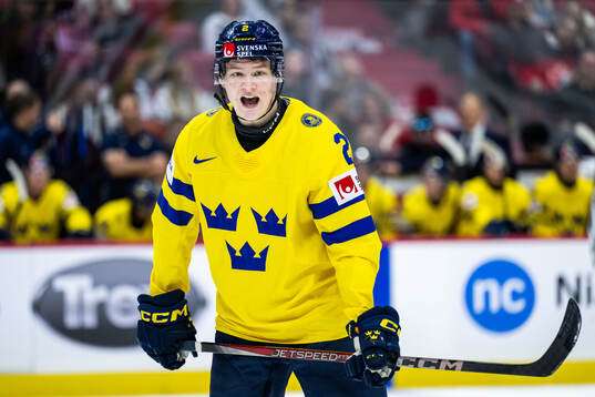 Rasmus Bergqvist of Sweden