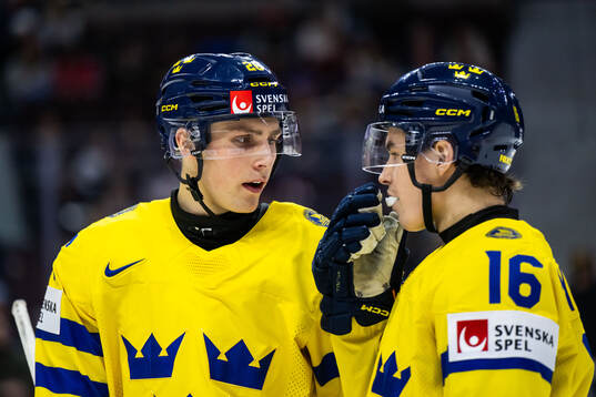 Noel Nordh and Felix Unger Sörum of Sweden