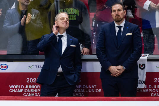 Head coach Magnus Hävelid and Assistant coach Gereon
