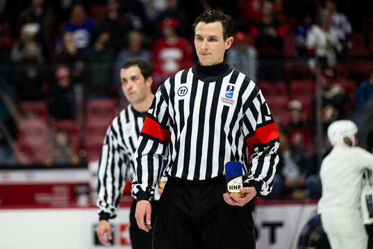 Referee Christoffer Holm