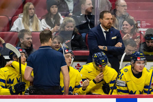 Assistant coach Gereon Dahlgren of Sweden
