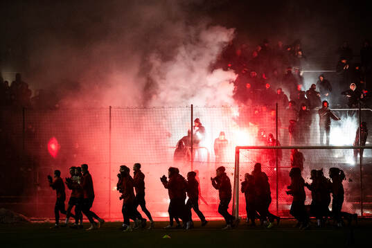 Bläddra bland fler bilder av Fotboll, Superettan, Helsingborg, Träning