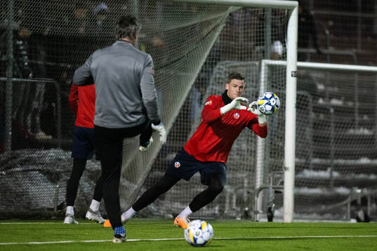 Helsingborgs målvakt Johan Brattberg