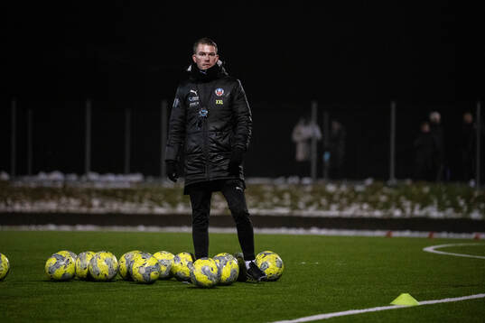 Helsingborgs tränare Kristoffer Schönbeckunder en