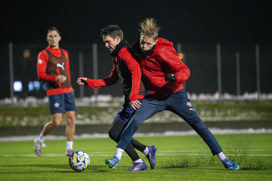 Helsingborgs Max Svensson och Alvin Nordin