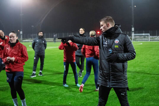 Helsingborgs tränare Kristoffer Schönbeck