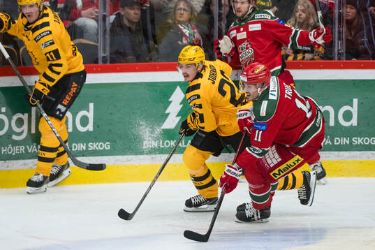 Modos Alexander True och Skellefteås Jonathan Johnson