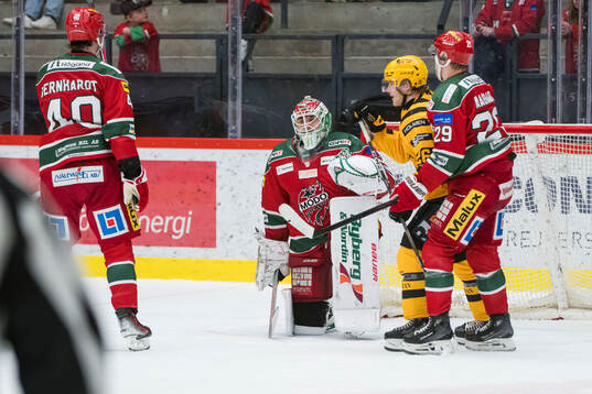 Skellefteås Anton Heikkinen jublar