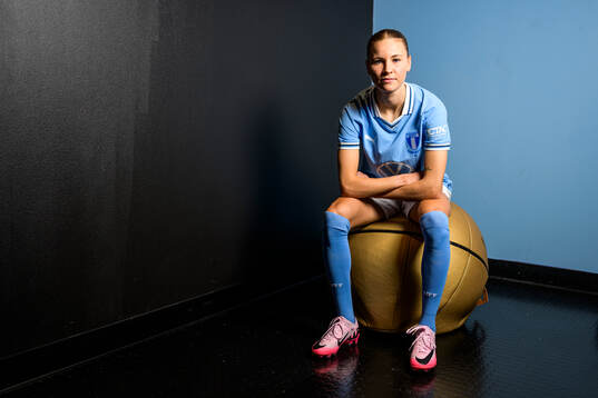 Malmö FF presenterar Katariina Kosola som en ny spelare