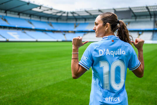 Malmö FF presenterar Izzy D'Aquila