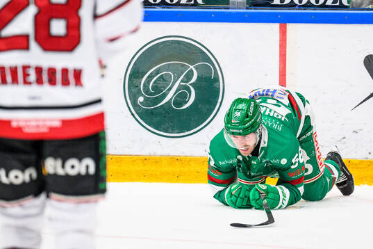 Rögles Filip Johansson deppar