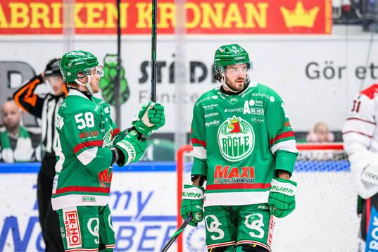 Rögles Filip Johansson och Dennis Everberg