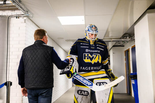 HV71s målvakt Hugo Alnefelt