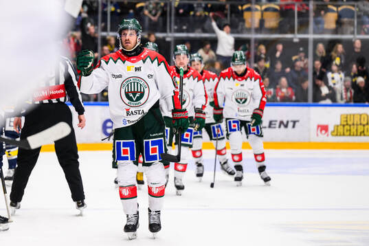 Frölundas Erik Thorell jublar