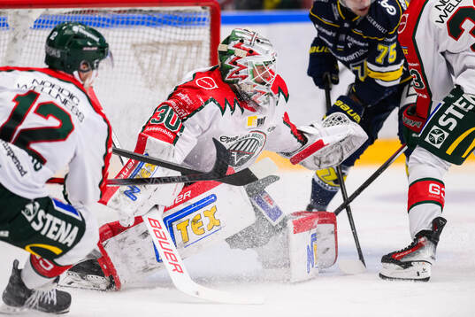 Frölundas målvakt Tobias Normann