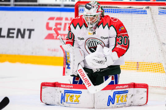 Frölundas målvakt Tobias Normann