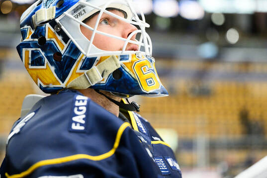 HV71s målvakt Hugo Alnefelt