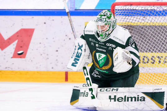 Färjestads målvakt Maxime Lagacé