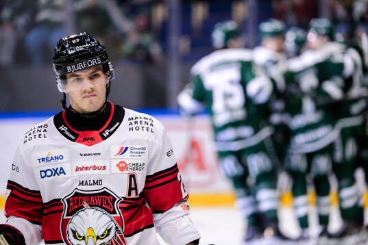 Malmö Redhawks Henrik Haapala deppar