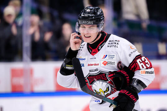 Malmö Redhawks Fredrik Händemark deppar