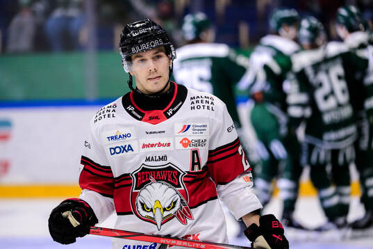 Malmö Redhawks Henrik Haapala deppar