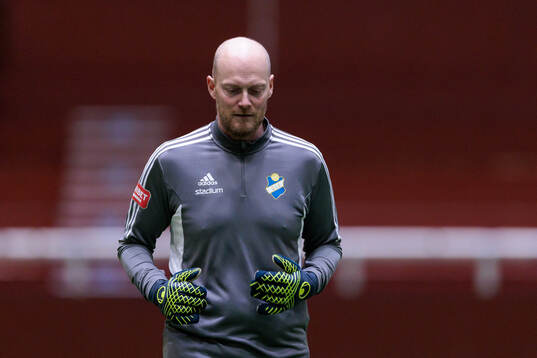 Östers målvaktstränare Rasmus Rydén