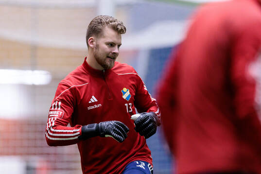 Östers målvakt Robin Wallinder
