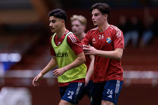 Östers Al-Hussein Shakir och Gabriel Forslund