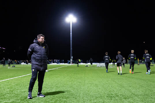 Häckens tränare Jens Gustafsson