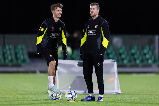 Häckens Samuel Leach Holm och Simon Gustafson