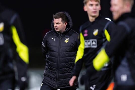 Häckens tränare Jens Gustafsson