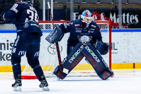 Linköpings målvakt Jesper Myrenberg