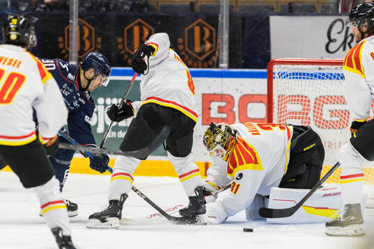 Linköpings Lance Bouma och Brynäs Erik Källgren