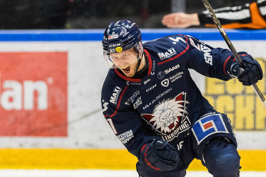 Linköpings Christoffer Ehn jublar