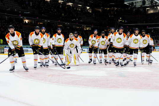 Brynäs spelar jublar