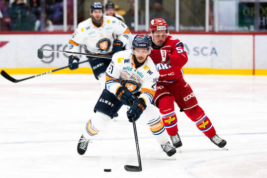 Växjös Brian Cooper och Timrås Jonathan Dahlén