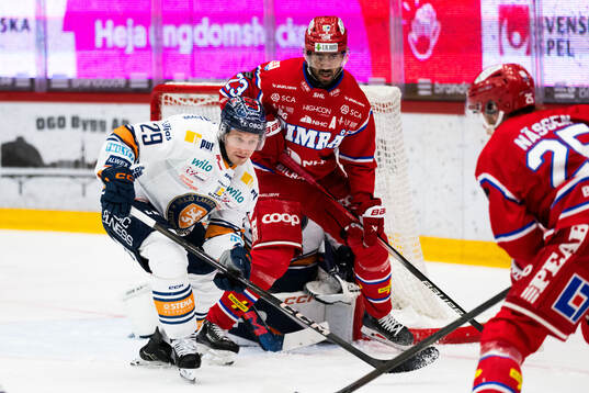 Växjös Sebastian Strandberg och Timrås Jeremy