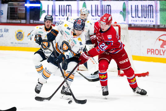 Växjös Brian Cooper och Hugo Gustafsson