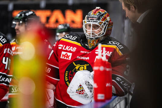 Luleås målvakt Joel Lassinantti