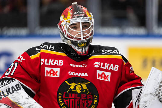 Luleås målvakt Matteus Ward