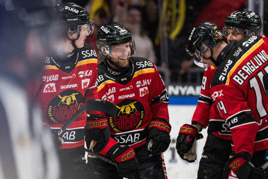 Luleås Einar Emanuelsson jublar