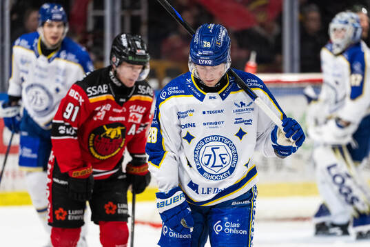 Leksands Justin Glenn Kloos deppar