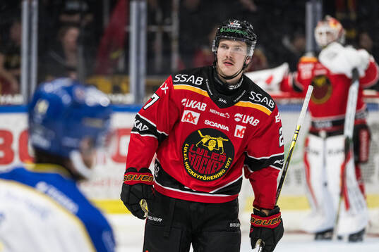 Luleås Oskari Laaksonen deppar